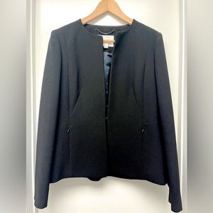 LK Bennett Black Crepe Blazer